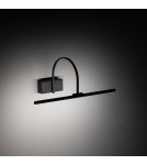 Wall lamps over a painting - Nowodvorski ARTLINE LED Wall Sconces Max power 4W LED integrated 3000K Black 11957 - product 2