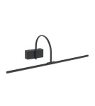 Wall lamps over a painting - Nowodvorski ARTLINE LED Wall Sconces Max wattage 6W 3000K Black 11958 - product 1