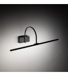 Wall lamps over a painting - Nowodvorski ARTLINE LED Wall Sconces Max wattage 6W 3000K Black 11958 - product 2