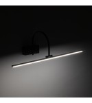 Wall lamps over a painting - Nowodvorski ARTLINE LED Wall Sconces Max wattage 6W 3000K Black 11958 - product 4