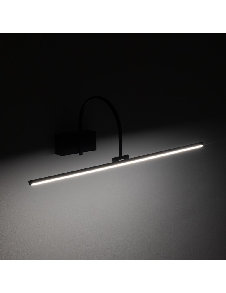 Wall lamps over a painting - Nowodvorski ARTLINE LED Wall Sconces Max wattage 6W 3000K Black 11958 - product kolory-swiatla.pl 4