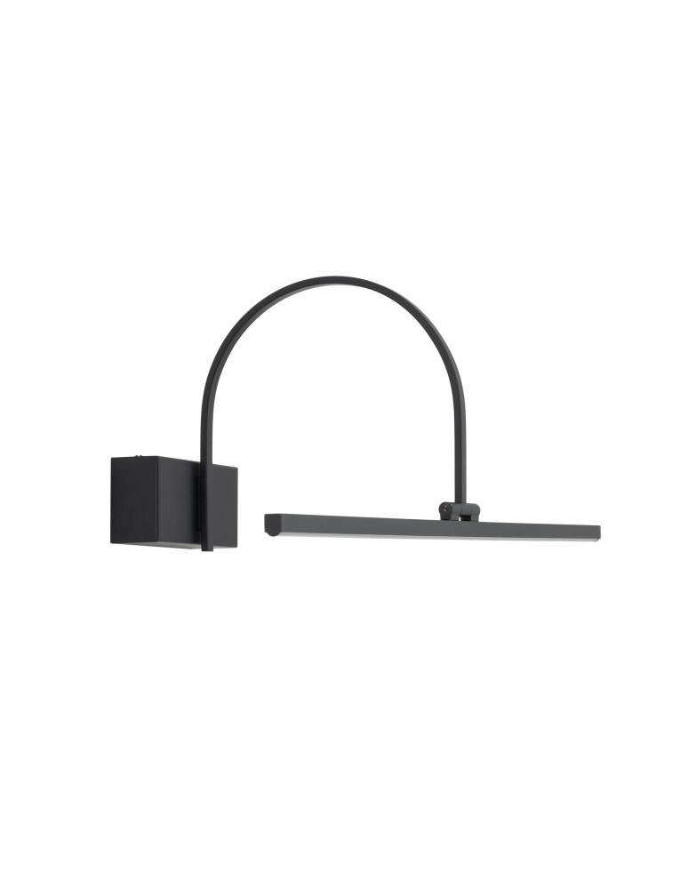 Wall lamps over a painting - Nowodvorski ARTLINE LED Wall Sconces Max wattage 6W 3000K Black 11958 - product kolory-swiatla.pl 5