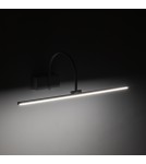 Wall lamps over a painting - Nowodvorski ARTLINE LED Wall Sconces Max wattage 6W 3000K Black 11958 - product 6