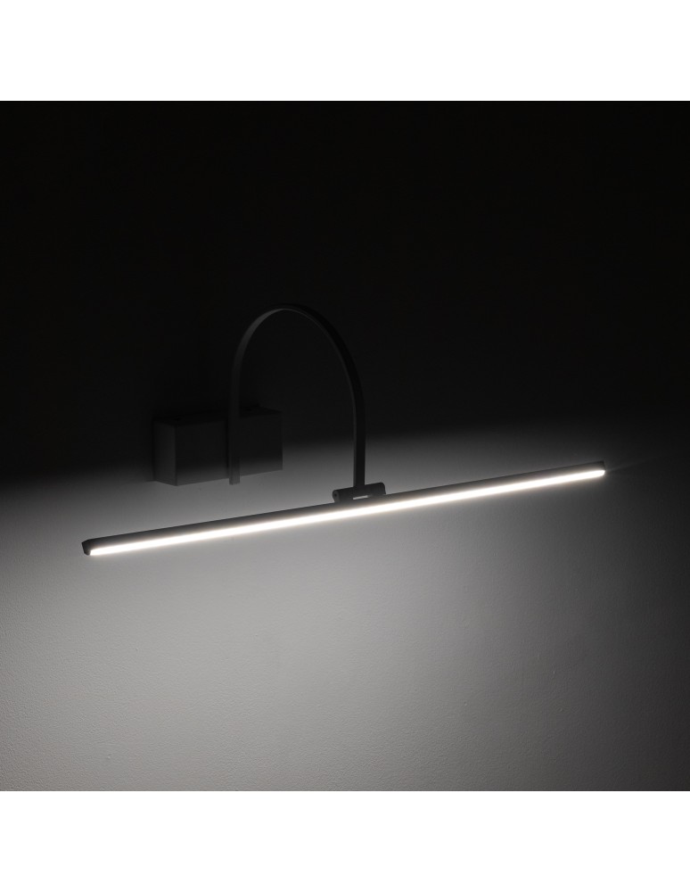 Wall lamps over a painting - Nowodvorski ARTLINE LED Wall Sconces Max wattage 6W 3000K Black 11958 - product kolory-swiatla.pl 6