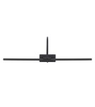 Wall lamps over a painting - Nowodvorski ARTLINE LED Wall Sconces Max wattage 6W 3000K Black 11958 - product 7
