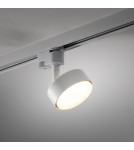 Lamps for 1 phase busbars - Nowodvorski PROFILE PUCK Rail systems 1-circuit Profile Lamps Max wattage 12W only LED GX53 White 12374 - product 2