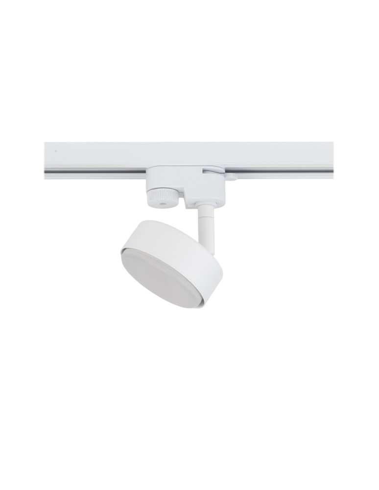 Lamps for 1 phase busbars - Nowodvorski PROFILE PUCK Rail systems 1-circuit Profile Lamps Max wattage 12W only LED GX53 White 12374 - product kolory-swiatla.pl 6