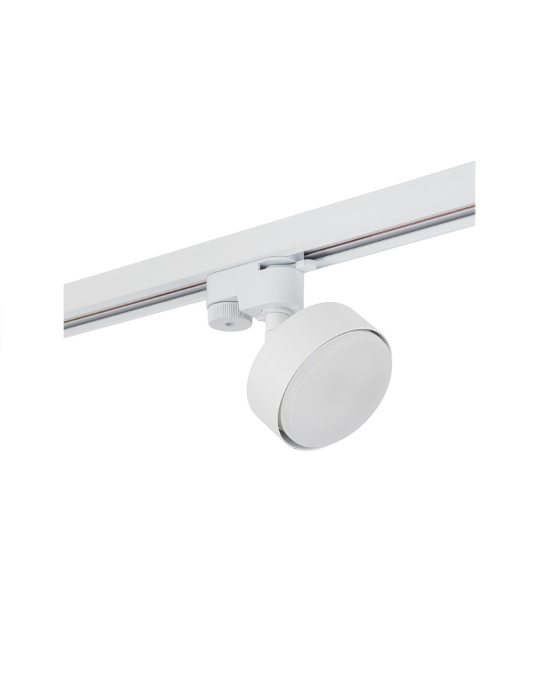 Lamps for 1 phase busbars - Nowodvorski PROFILE PUCK Rail systems 1-circuit Profile Lamps Max wattage 12W only LED GX53 White 12374 - product kolory-swiatla.pl 7