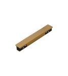 Akcesoria do szynoprzewodów magnetycznych - Azzardo SIGMA TRACK MAGNETIC STRAIGHT ELECTRIC CONNECTOR GO Złoty do systemu Sigma AZ7074 - produkt 1