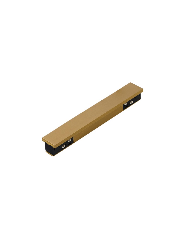 Accessories for magnetic busbars - Azzardo SIGMA TRACK MAGNETIC STRAIGHT ELECTRIC CONNECTOR GO Gold for Sigma system AZ7074 - product kolory-swiatla.pl 1