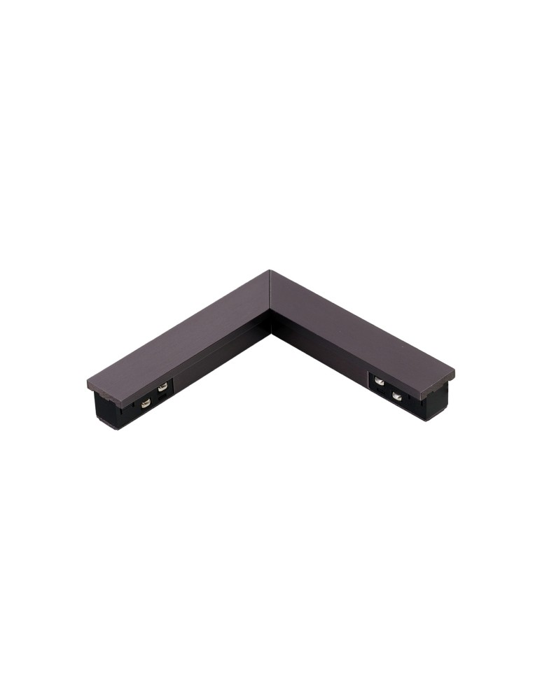 Accessories for magnetic busbars - Azzardo SIGMA TRACK MAGNETIC ELECTRIC CORNER CONNECTOR A TI Titanium for Sigma system AZ7071 - product kolory-swiatla.pl 1