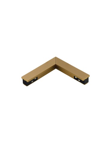 Azzardo SIGMA TRACK MAGNETIC ELECTRIC CORNER CONNECTOR A GO Gold for Sigma AZ7070 system.