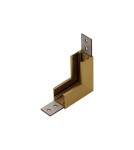 Akcesoria do szynoprzewodów magnetycznych - Azzardo SIGMA TRACK MAGNETIC CORNER B GO Złoty do systemu Sigma AZ7063 - produkt 1