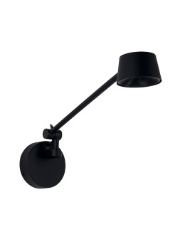 Azzardo MOLLY S WALL BK Czarny Mat Kinkiet/Ścienna AZ6805