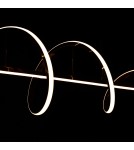 Pendant lamps over the island - Azzardo MEMPHIS PENDANT 3-STEP DIMM GO Shiny Gold Pendant AZ6814 - product 2