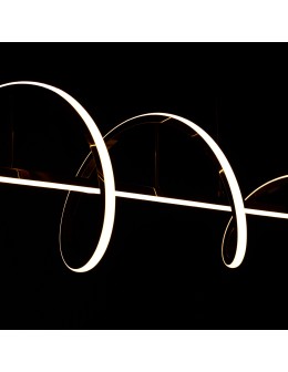 Azzardo MEMPHIS PENDANT 3-STEP DIMM GO Złoty Błyszczący Wisząca AZ6814 - produkt 2