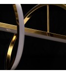 Pendant lamps over the island - Azzardo MEMPHIS PENDANT 3-STEP DIMM GO Shiny Gold Pendant AZ6814 - product 6