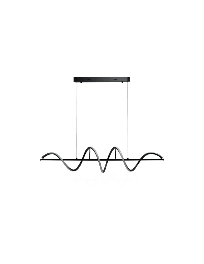 Lampy wiszące nad wyspę - Azzardo MEMPHIS PENDANT 3-STEP DIMM BK Czarny Mat Wisząca AZ6815 - produkt kolory-swiatla.pl 1