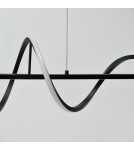 Pendant lamps over the island - Azzardo MEMPHIS PENDANT 3-STEP DIMM BK Black Mat Pendant AZ6815. - product 3