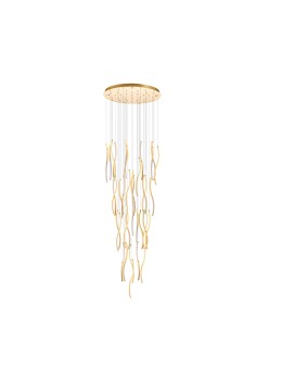 Azzardo FLOW 41 PENDANT 3-STEP DIMM 3000K GO Gold Gloss Pendant AZ6818.