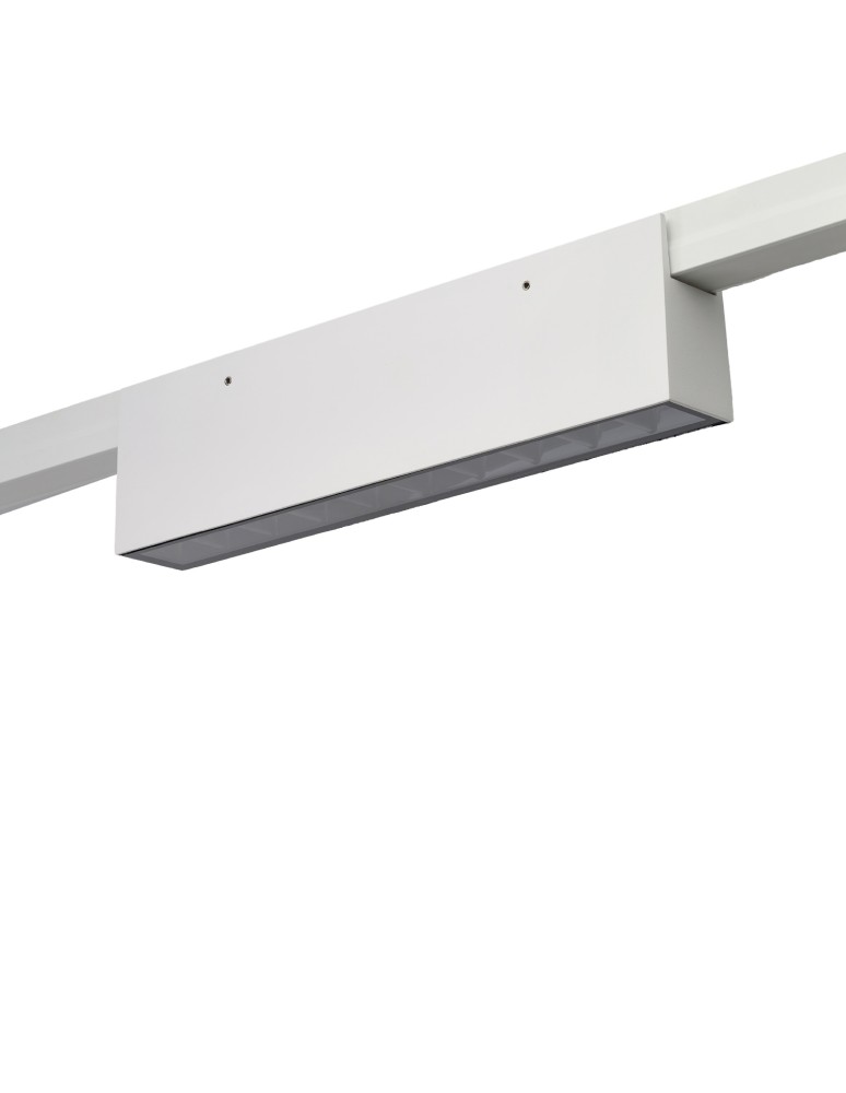 Lamps for hermetic rails - Azzardo TRACK IP65 LIDO 20W 3000K WH White Matte for Outdoor Rail AZ6952. - product kolory-swiatla.pl 1