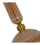 Single pendant lamps - Light Prestige Piega 1 pendant large Amber LP-939/1P amber - product 3