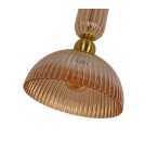 Light Prestige Piega 1 wisząca duża Bursztynowa LP-939/1P amber