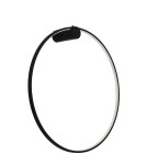 Ring wall lamps - Light Prestige Wall lamp Mirror S black IP44 LED CCT LP-999/1W S BK CCT - product 1
