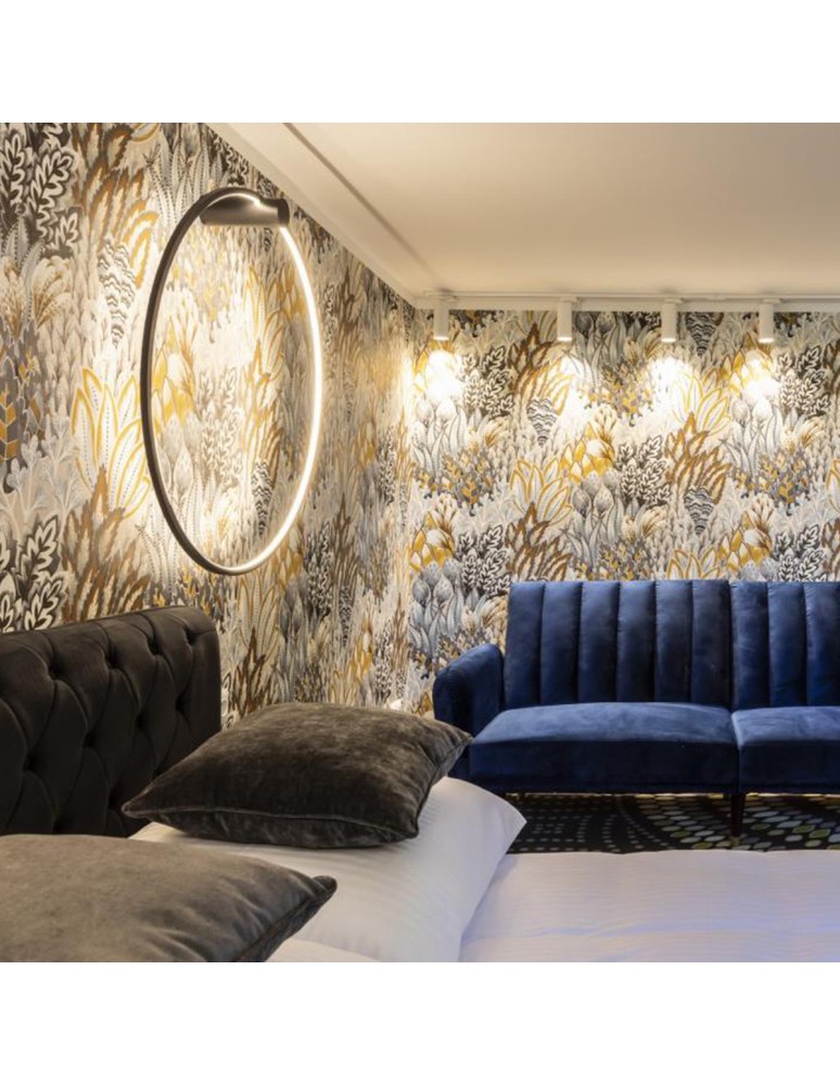 Ring wall lamps - Light Prestige Wall lamp Mirror S black IP44 LED CCT LP-999/1W S BK CCT - product kolory-swiatla.pl 4