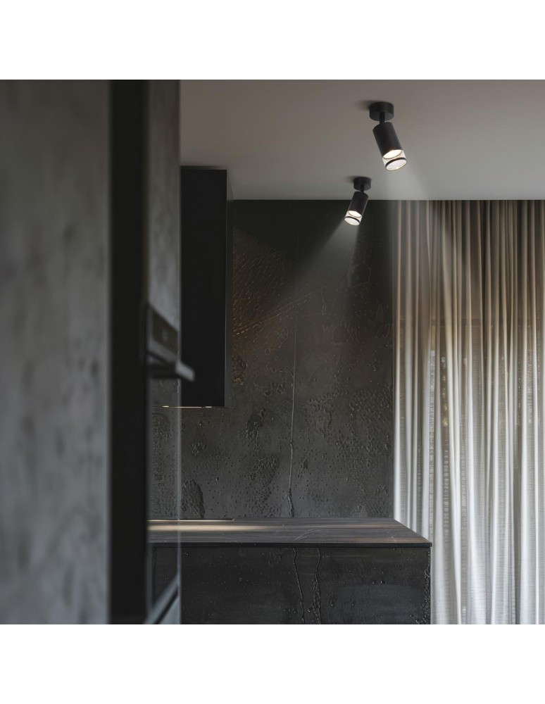 Adjustable ceiling lamps - spots - Light Prestige Spot Virella 1 white 1xGU10 LP-4930/1WS WH - product kolory-swiatla.pl 3