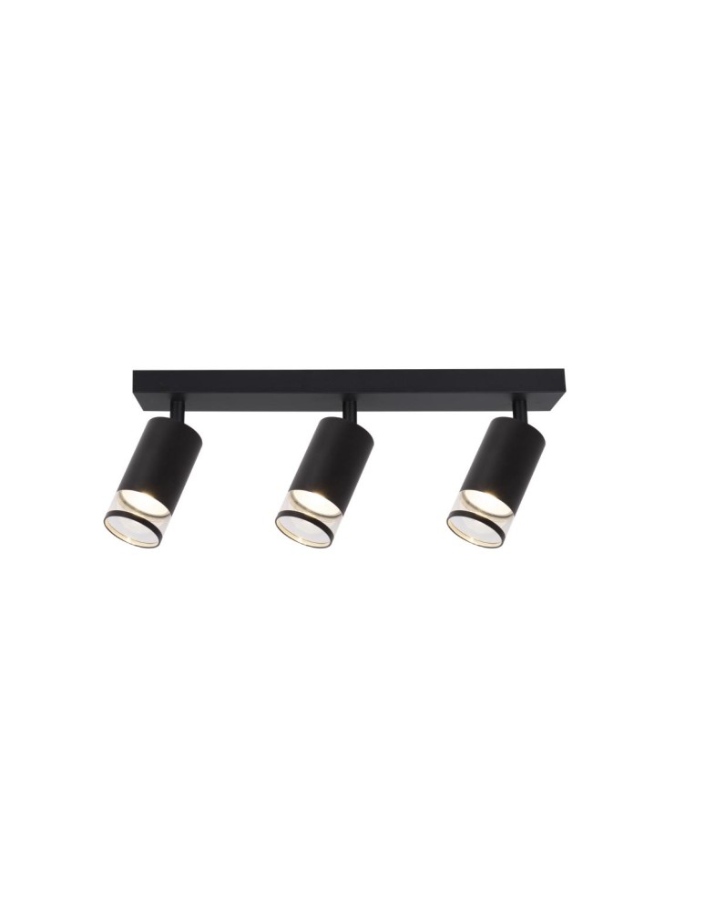 Adjustable ceiling lamps - spots - Light Prestige Spot Virella 3 black 3xGU10 LP-4930/3WS BK - product kolory-swiatla.pl 3