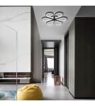 Light Prestige Plafon Velva czarny LED CCT LP-8432/1C BK