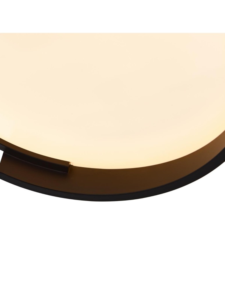 Light Prestige Plafon Halo 27 cm czarny LED CCT LP-1453/1C-27 BK