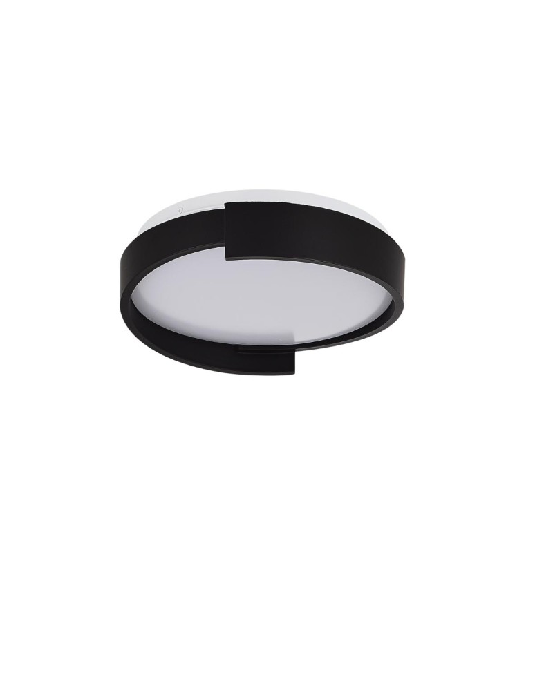 Light Prestige Plafon Halo 38 cm czarny LED CCT LP-1453/1C-38 BK