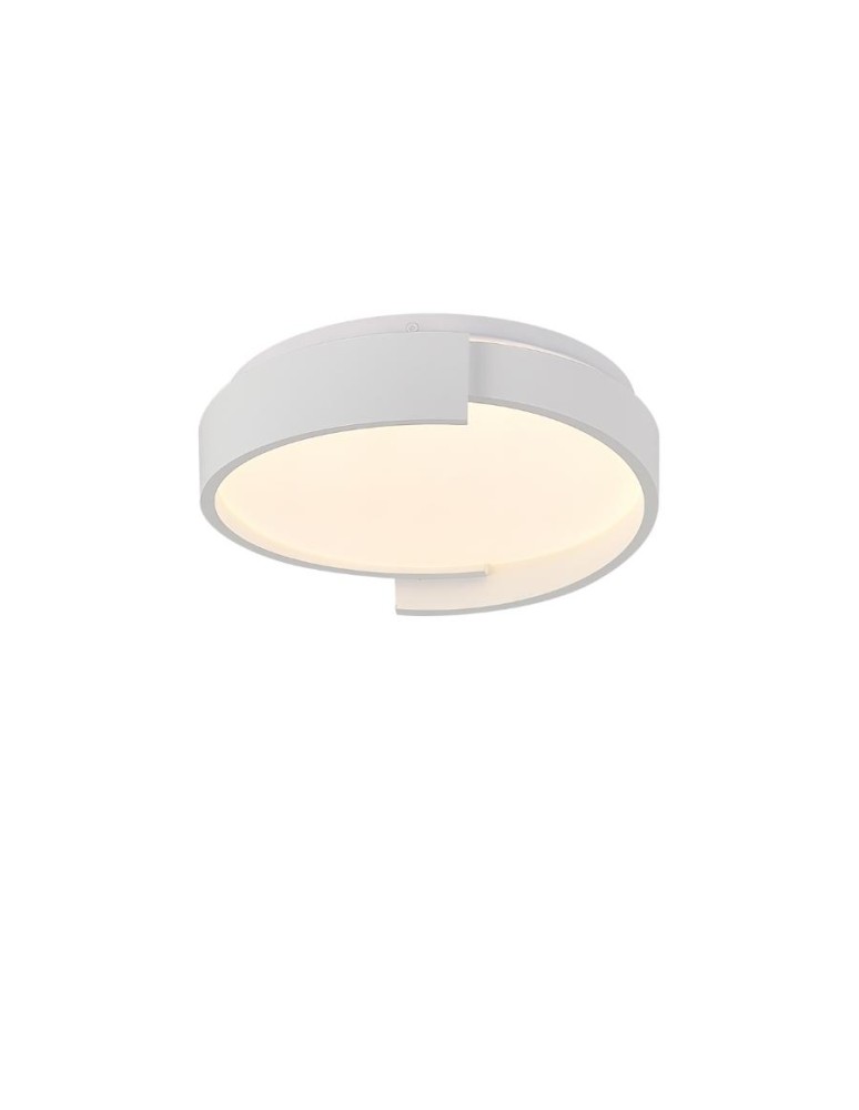LED ceiling lamps - Light Prestige Plafon Halo 38 cm white LED CCT LP-1453/1C-38 WH - product kolory-swiatla.pl 3