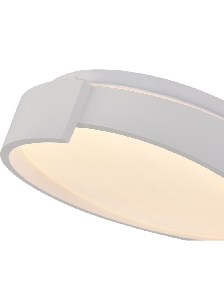 LED ceiling lamps - Light Prestige Plafon Halo 38 cm white LED CCT LP-1453/1C-38 WH - product kolory-swiatla.pl 4