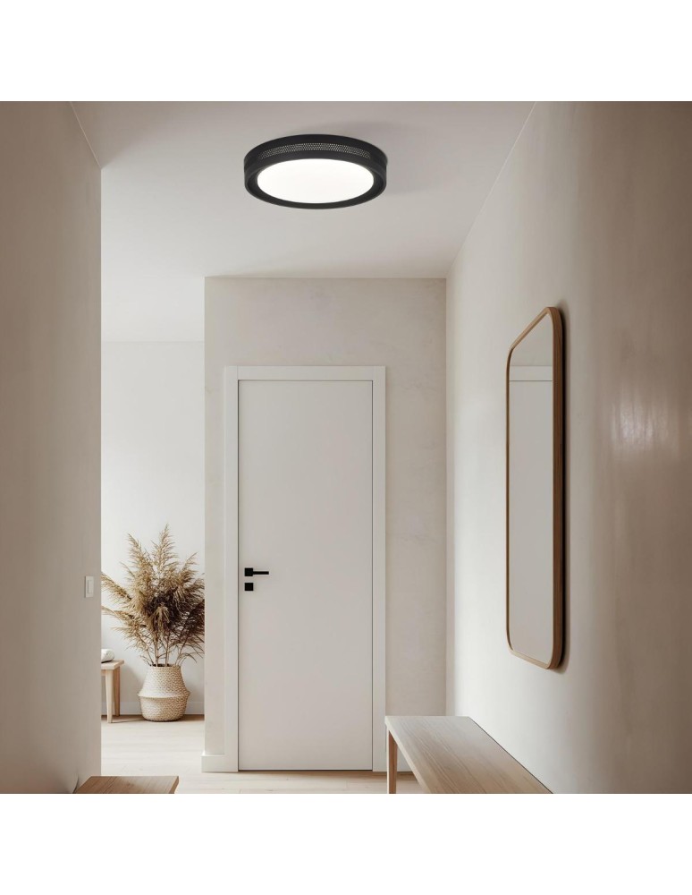 Light Prestige Plafon Ronda czarny LED CCT LP-9587/1C-40 BK