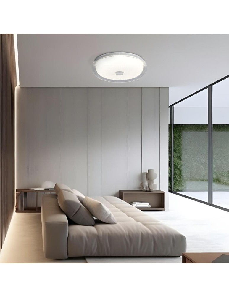 LED Plafonds - Light Prestige Plafond Luniq 40 cm white LED CCT LP-0103/1C-40 WH - product kolory-swiatla.pl 3