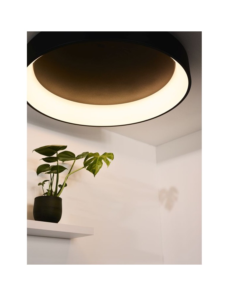 Ceiling lamps - Lucide TALOWE LED ceiling black white 46100/80/30 - product kolory-swiatla.pl 4