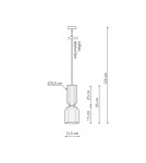 Pendant lamps - Light Prestige Balera red pendant lamp LP-0309/1P Red - product 2