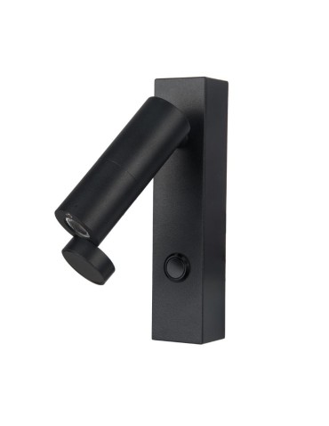 Light Prestige Wall lamp Miri black LED LP-1507/1W BK