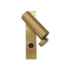 Reading wall lamps - Light Prestige Wall lamp Miri gold LED LP-1507/1W GD. - product 1