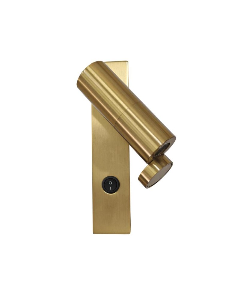 Light Prestige Kinkiet Miri złoty LED LP-1507/1W GD Light Prestige Kinkiet Miri złoty LED LP-1507/1W GD