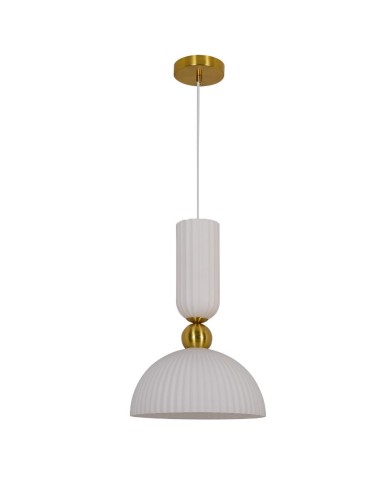 Light Prestige Piega 1 wisząca duża biała LP-939/1P L white