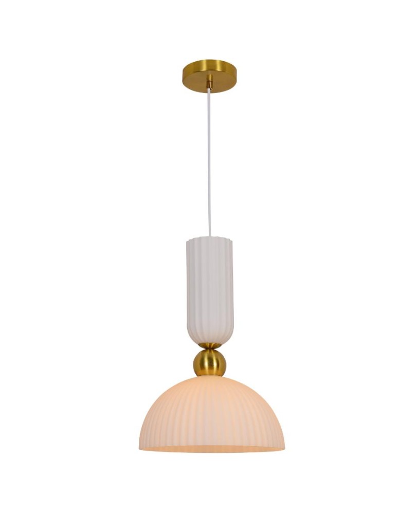 Light Prestige Piega 1 wisząca duża biała LP-939/1P L white