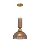 Single pendant lamps - Light Prestige Piega 1 pendant large smoked LP-939/1P L smoked - product 2