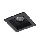 Lampy podtynkowe - oczka - Azzardo MINORKA BK/BK 1xGU10 Wpust Wychylna Czarny AZ4142 - produkt 1