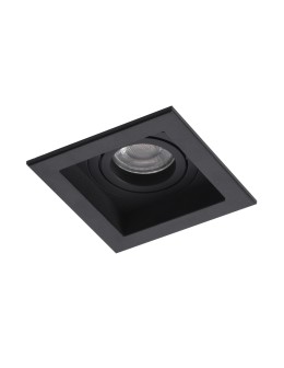 Azzardo MINORKA BK/BK 1xGU10 Wpust Wychylna Czarny AZ4142