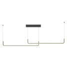 Pendant lamps over the island - Maxlight Urus 30W P0645 Pendant Lamp. - product 1