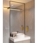 Designer wall lamps - Maxlight Wall lamp Spirit 90cm 12W Black W0415 - product 3